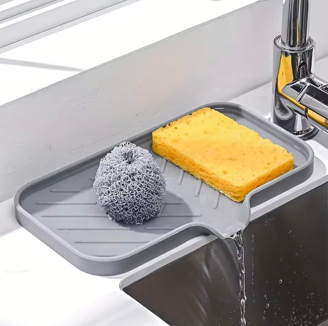 multifunctional silicone sink drainer main image