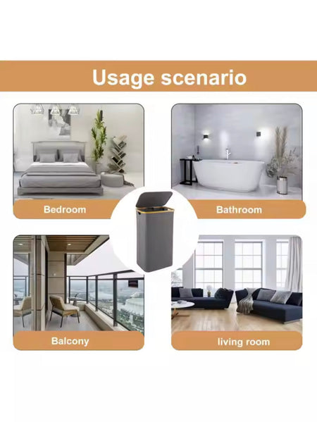 foldable laundry basket with lid image 5