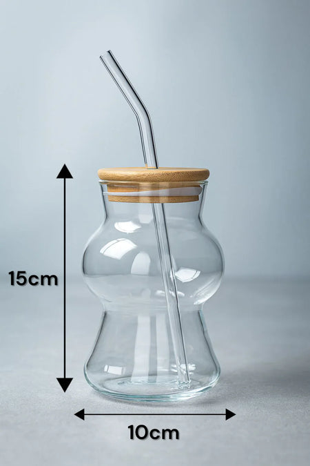 fancy coffee cup with straw image 4