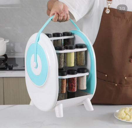 18 In 01 Rotating Spice Rack - Image 3