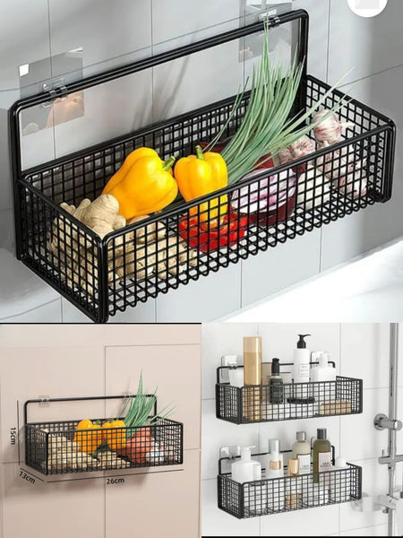 Kitchen Wall Mount Storage Rack - image 2