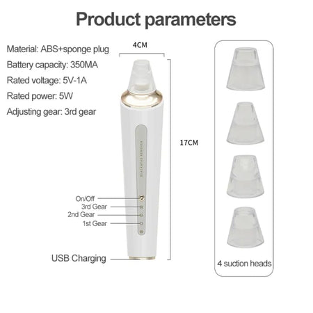 rechargeable facial pore cleaner image 7