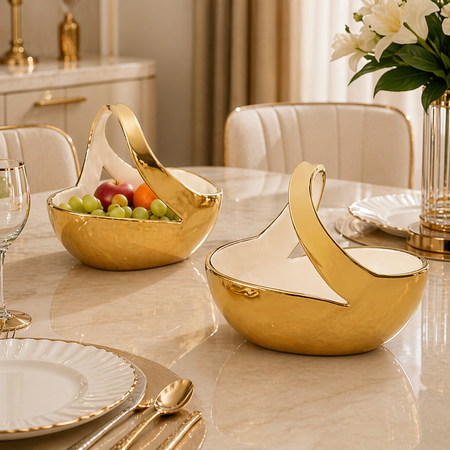 elegant fruit display basket main image