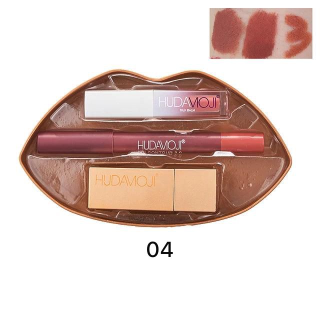 3 In 1 Lip Shaped Lipstick Set - image 3