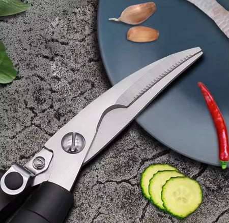 effort saving spring kitchen shears image 8