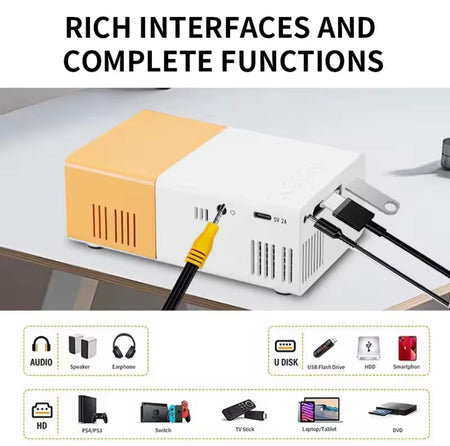 mini portable projector image 3
