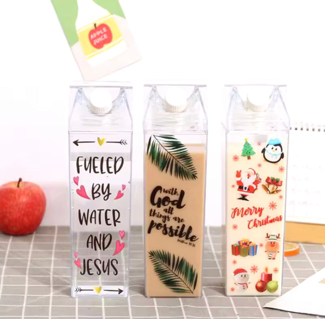 Transparent Milk Bottle - image 3