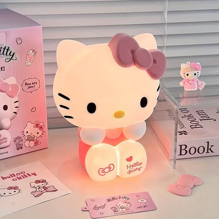 cute silicone hello kitty lamp image 4