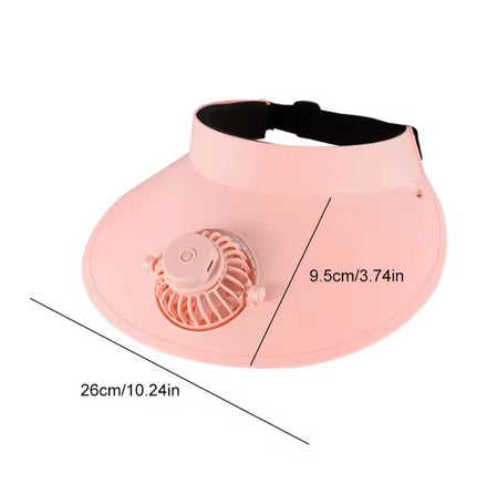 solar powered cooling hat image 7