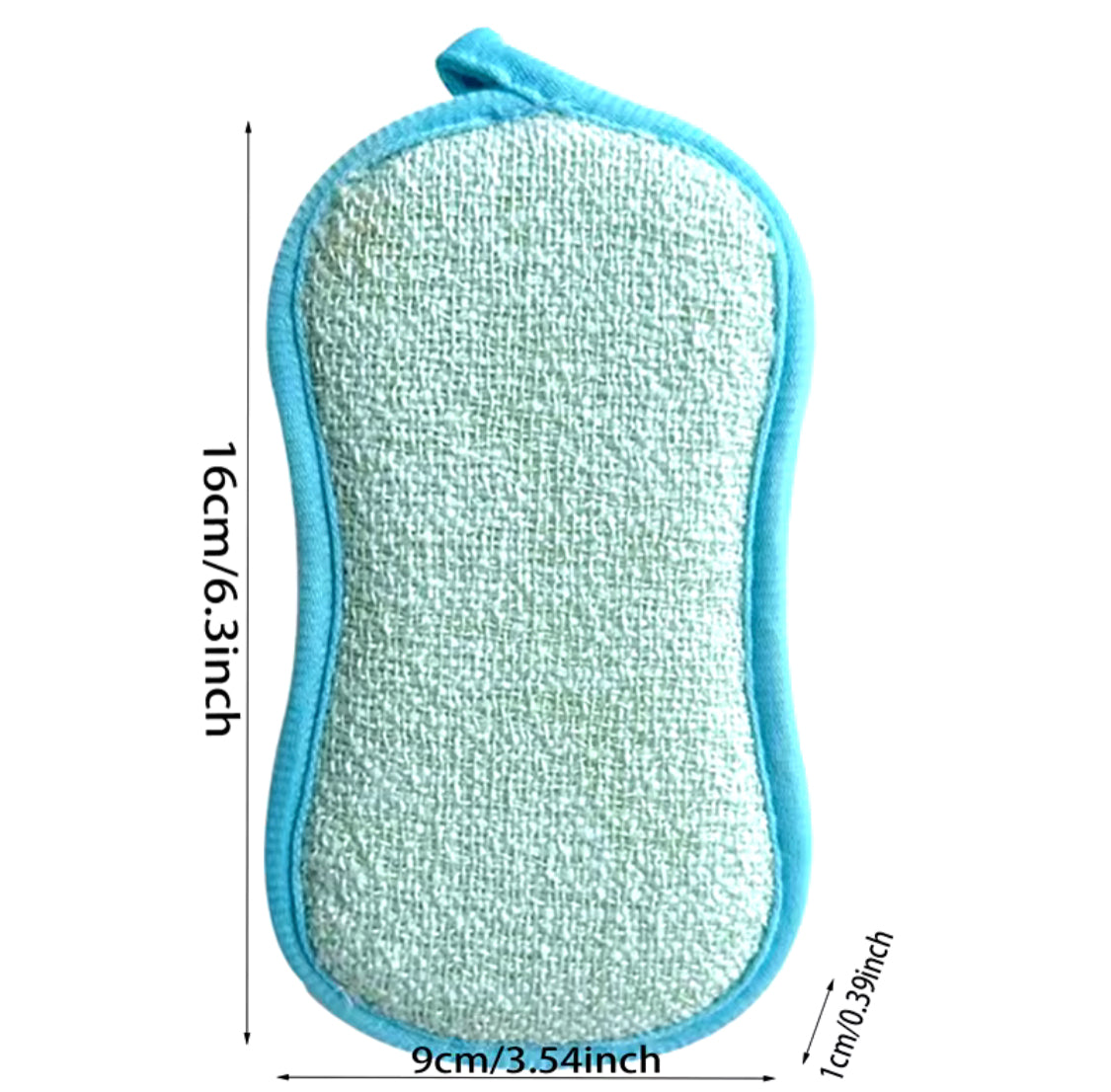 2pcs Microfiber Double Sided Sponge - image 4