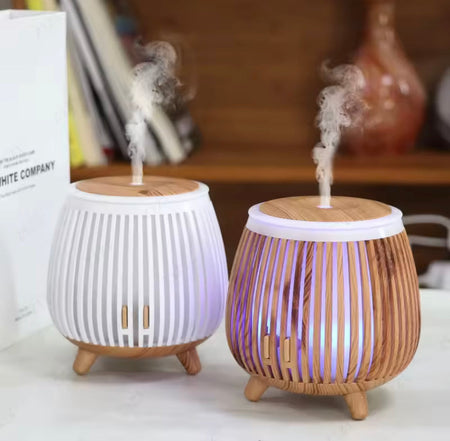 nordic wood style aroma diffuser main image