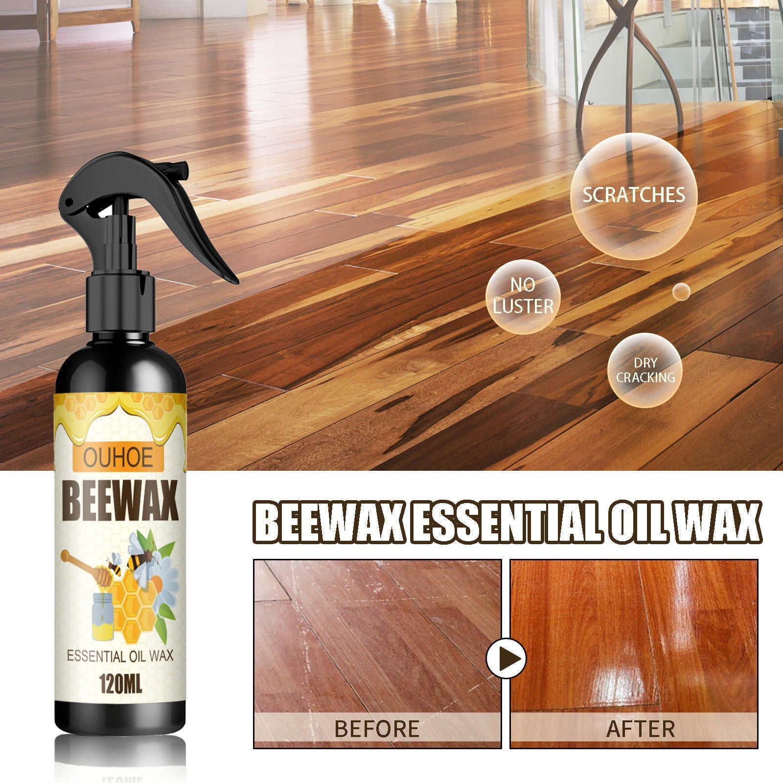 beewax natural polish spray image 2
