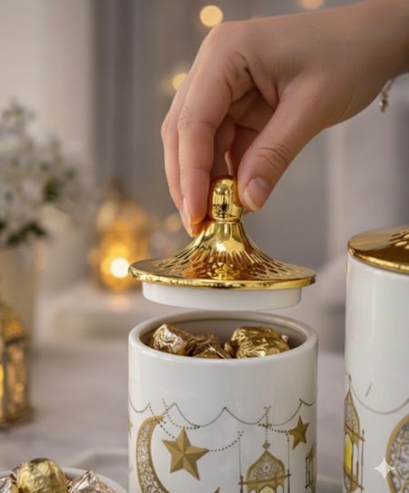 luxury 3pcs ramadan special dates jar image 4
