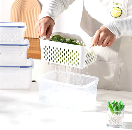 3Pcs Food Storage Containers with Lids - image 5
