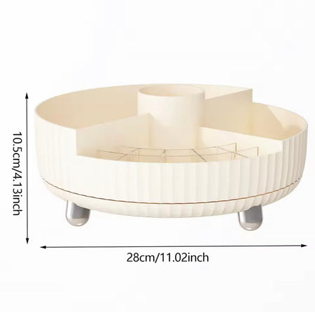360° rotating vanity organizer image 5