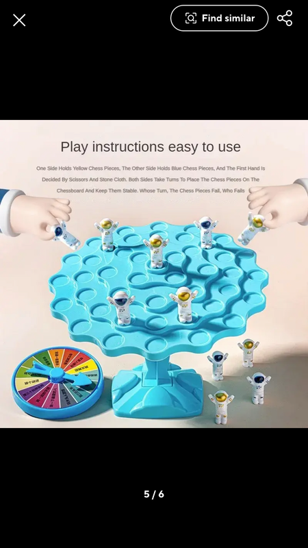 Balance Blocks Spaceman Kids Toy - image 4
