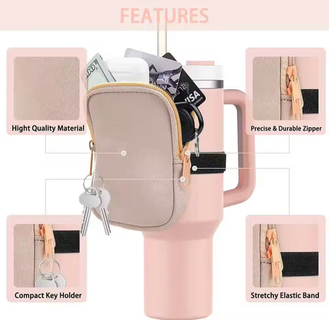 new handheld water bottle pouch image 3