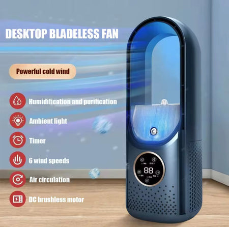 adjustable portable air cooling fan image 2