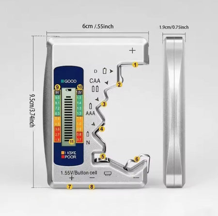 portable digital battery tester image 5