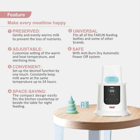 Farlin Bottle &amp; Food Digital Warmer-AE-10006