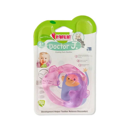 Farlin Cooling Gum Soother Pink-BF-147