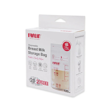 Farlin Disposable Breastmilk Storage Bag 120ml-BP-869-1