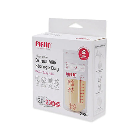 Farlin Disposable Breastmilk Storage Bag 200ml-BP-869-2