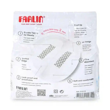 Farlin Disposable Ultra Thin Breast Pads – 120 Pcs-AA-31015