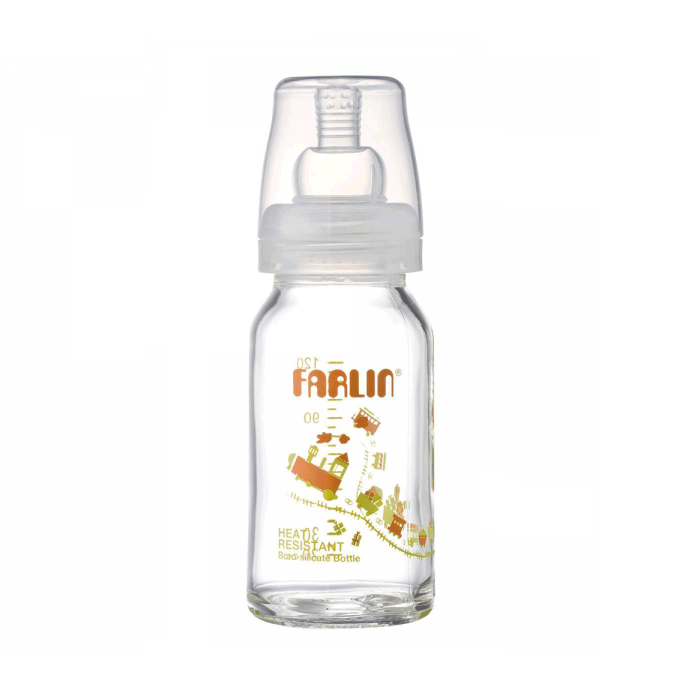 Farlin Glass Feeder 4 oz / 120 ml (Heat Resistant) - TOP-808