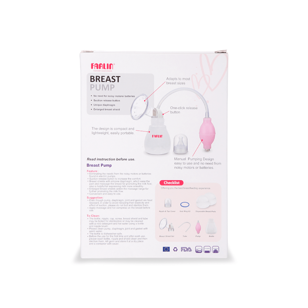 Farlin Manual Breast Pump - BF-640