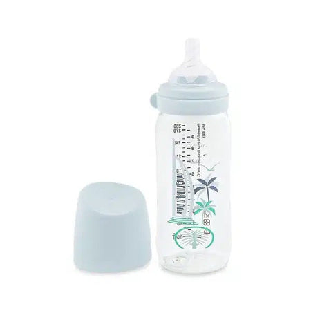 Farlin PA Wide-Neck Feeding Bottle 280ml – Blue-AB-A2002-04