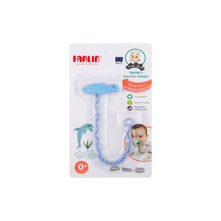 Farlin Pacifier Chain Fish-Blue-BF-127