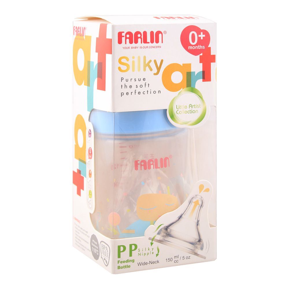 Farlin Pp Feeding Bottle 150 cc Blue - AB-42015-B