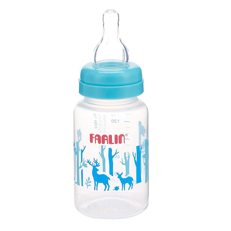 Farlin Pp Standard Neck Feeding Bottle 140 ml Blue - AB-41011-B