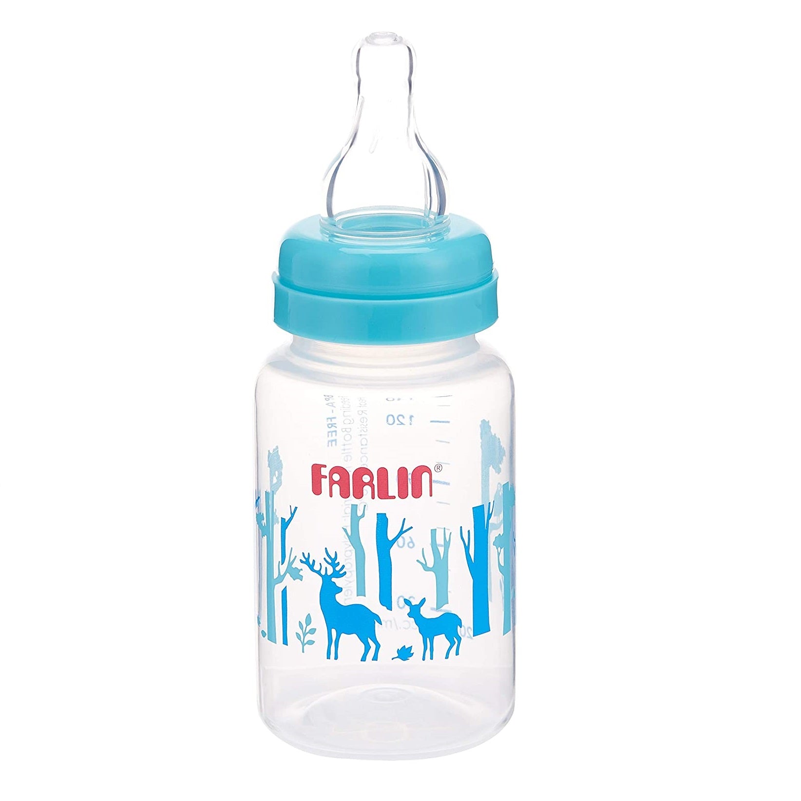 Farlin Pp Standard Neck Feeding Bottle 140 ml Blue - AB-41011-B