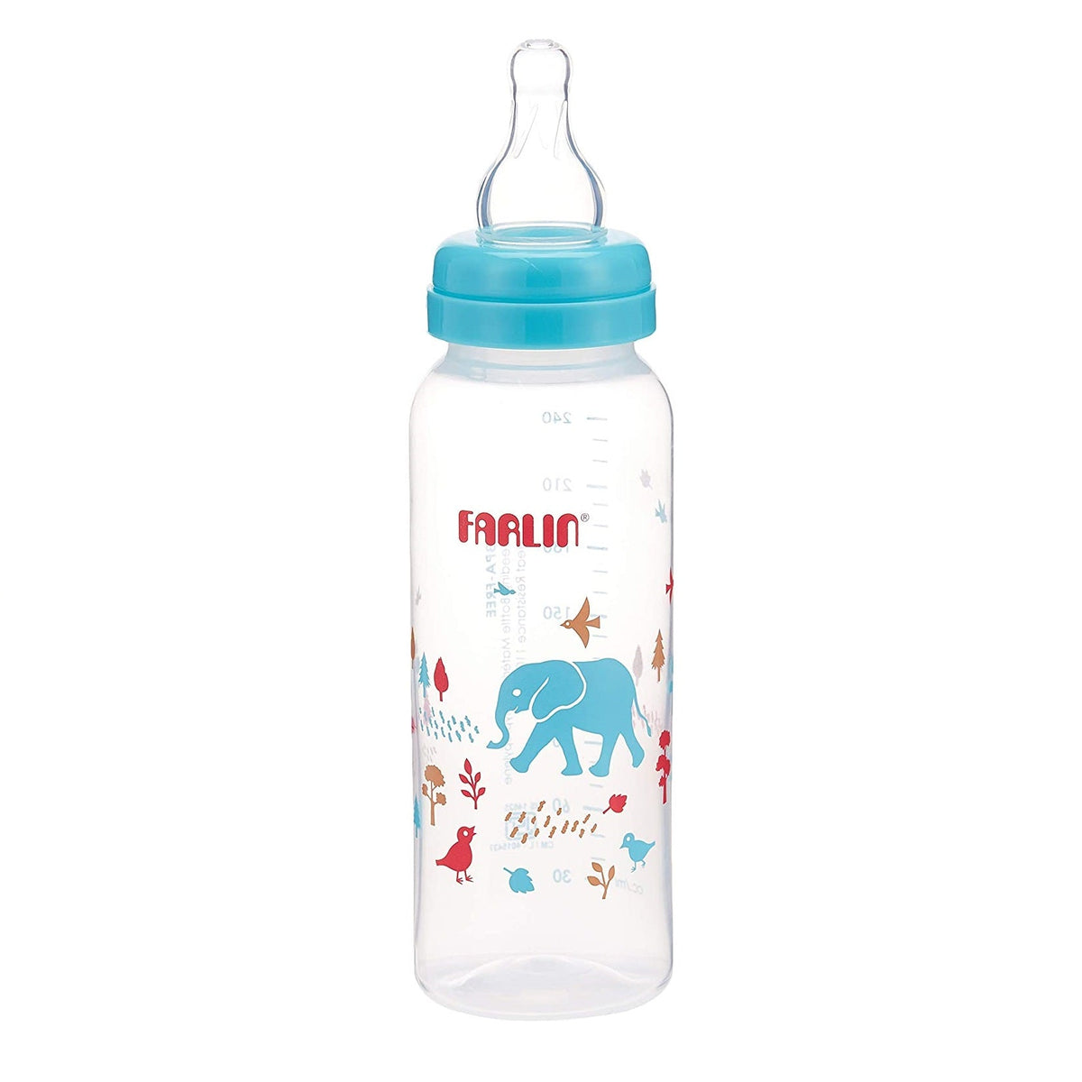 Farlin Pp Standard Neck Feeding Bottle 240ml Blue - AB-41012-B