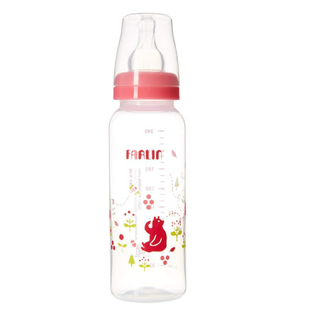 Farlin Pp Standard Neck Feeding Bottle 240ml Pink - AB-41012-G