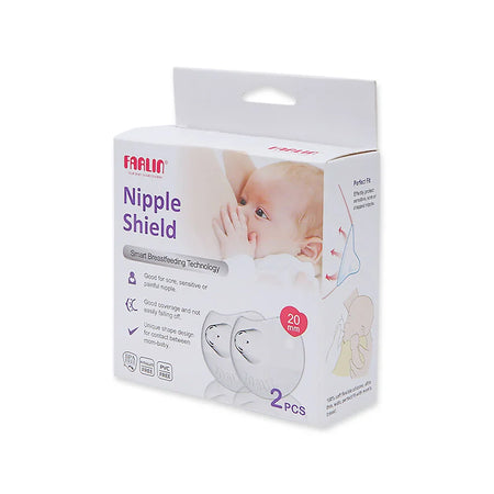 Farlin Silicone Nipple Sheild – 2 Pcs-AA-31009-20MM