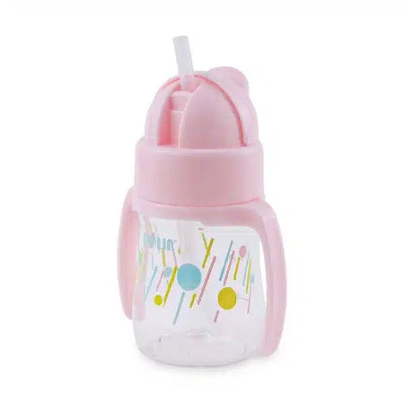 Farlin Straw Drinking Cup – Pink-AG-10019