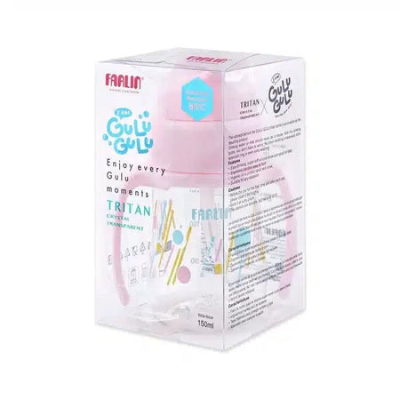 Farlin Straw Drinking Cup – Pink-AG-10019
