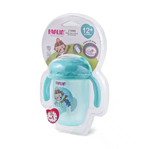 Farlin Straw Training Cup – Green-AG-10011