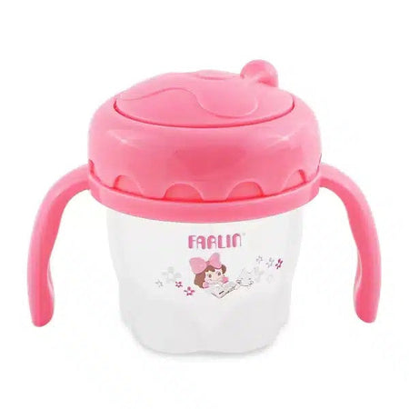 Farlin Straw Training Cup – Pink- AET-010-C