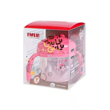Farlin Straw Training Cup – Pink- AET-010-C