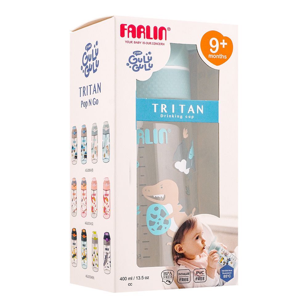 Farlin Straw Drinking Cup 400ml-AG-20004-B