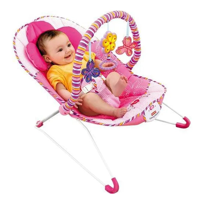 Fisher Price Music And Soothe Bouncer - Pink