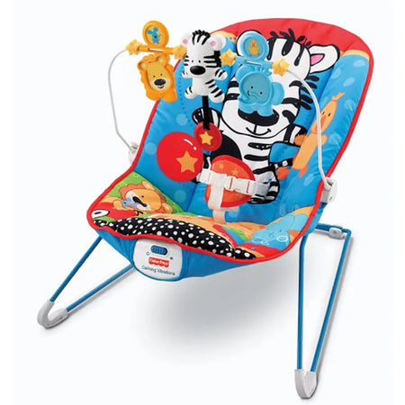 Fisher Price Music And Soothe Bouncer Blue