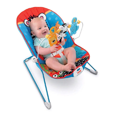 Fisher Price Music And Soothe Bouncer Blue