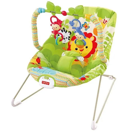Fisher Price Music And Soothe Bouncer Green