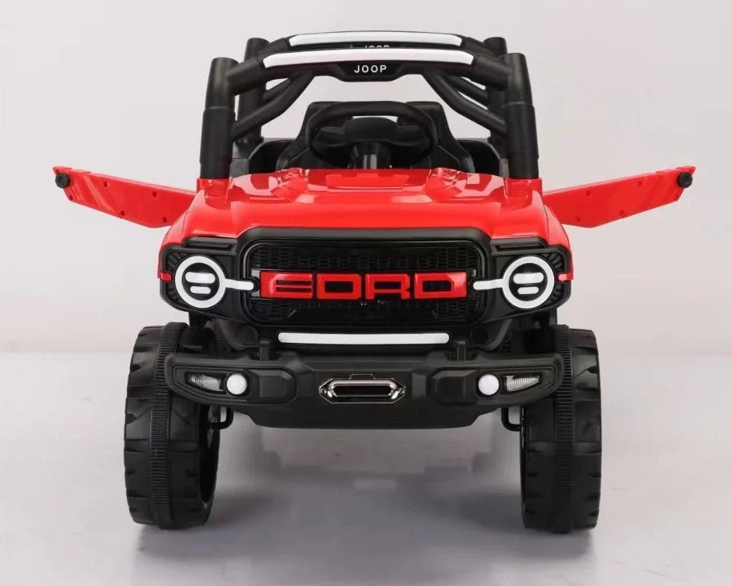 Ford 2-Seater Ride-On Jeep for Kids with Remote & Self-Drive, Dual Battery, Multi-Light & Sound