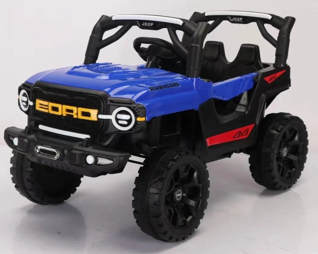 Ford 2-Seater Ride-On Jeep for Kids with Remote & Self-Drive, Dual Battery, Multi-Light & Sound